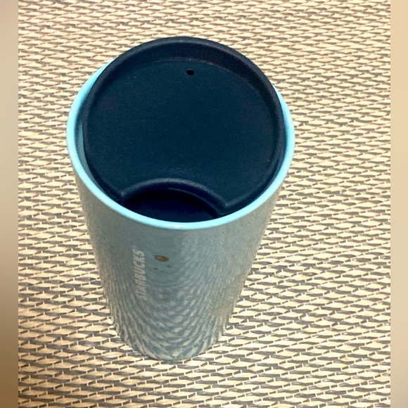 Starbucks 2023 Holiday Mermaid Siren Iridescent Icicle Blue Tumbler 12oz - Picture 6 of 9